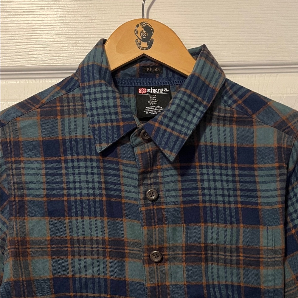 Sherpa Adventure Gear UPF 50 + Flannel Shirt